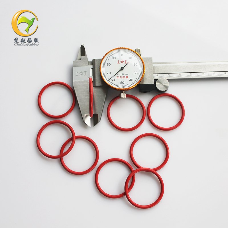 橙色耐磨損氟橡膠O型圈